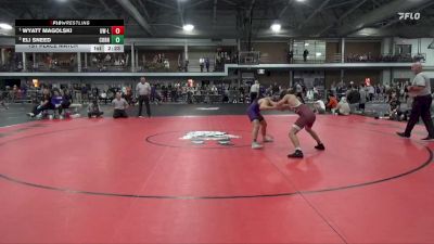 133 lbs 1st Place Match - Wyatt Magolski, Wisconsin-La Crosse vs Eli Sneed, Cornell College