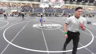 70 lbs Rr Rnd 2 - Zach Fjetland, West Amarillo Rhinos vs Baine Chavez, Lil' Dons WC