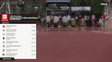 Women's 100m, Finals 2