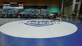 149 lbs Consi Of 32 #2 - Justin Avila, UNATT-Grand View vs Wade Tynan, Big Bend