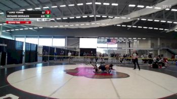 141 lbs Cons. Round 4 - Luke Yorke, St. John Fisher vs Richard Morales, Alfred State