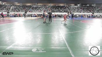118 lbs Consi Of 4 - Kamdyn Kerth, Weatherford vs Lana Vaughan-Dock, Guthrie