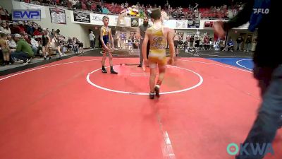 85 lbs Rr Rnd 2 - Gabriel Worthey, Prairie Grove Youth Wrestling vs Jax McCuistion, Tiger Trained Wrestling