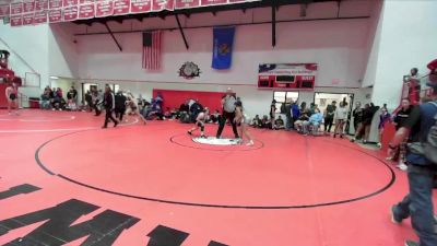 JH 117 lbs Cons. Round 3 - Kylee French, ANADARKO JH vs Anika Hanson, EISENHOWER JH