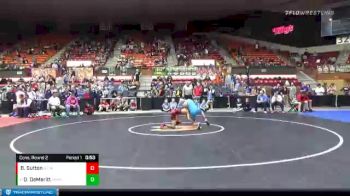 106 lbs Cons. Round 2 - Dylan DeMeritt, Chanute vs Brock Sutton, Ottawa