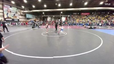 82 lbs Cons. Round 1 - Reygan Gompert, Mitchell vs Paisley Spencer, Sioux Central Wrestling Club
