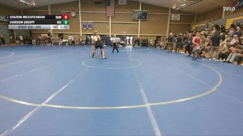 285 lbs Cons. Round 2 - Colton Mccutcheon, Doane vs Carson Groff, Grand Canyon University