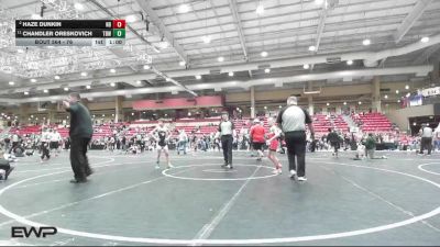 76 lbs Cons. Round 5 - Haze Dunkin, Nebraska Boyz vs Chandler Oreskovich, The Best Wrestler