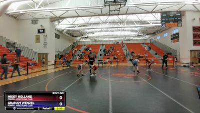 62-64 lbs Cons. Semi - Mikey Holland, Powell Wrestling Club vs Graham Wenzel, Powell Wrestling Club