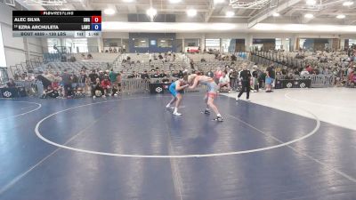 138 lbs Cons. Sub-rd Of 16 - Alec Silva, Sanderson Wrestling Academy vs Ezra Archuleta, Lancer WC
