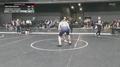 285 lbs Champ. Round 2 - Treyton Tweton, Midland (Neb.) vs Anderson Tavarez, Barton