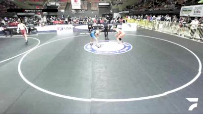 Champ. Round 2 - Michael Vergara-Murillo, Temecula Valley High School Wrestling vs Micah Garcia, Rough House Wrestling