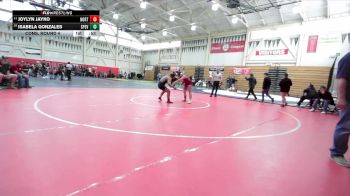 145 lbs Cons. Round 4 - ISABELA GONZALES, St Patrick - St Vincent vs Joylyn Jayko, Northgate