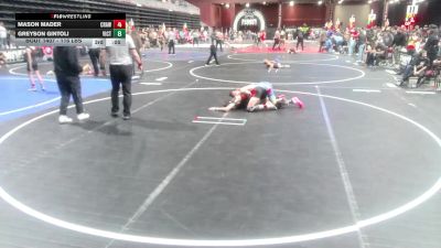 116 lbs Quarterfinal - Joshuah Hernandez, Independent vs Easton Squires, Mountain Grapplers WC