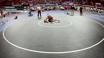 D 1 190 lbs Cons. Round 3 - Davin Basile, Chalmette vs Josiah Stewart, Dutchtown