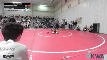 49 lbs Consi Of 8 #2 - Theodore Curry, Vian Wrestling Club vs Brock Ryles, Viking Wrestling Club