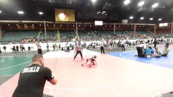 46 lbs Consi Of 4 - Ava Trujillo, Los Lunas Tigers vs Marcos Garcia, Bulldogs Jr Wrestling