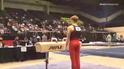 Kyler Hartley Pommel Horse 5280 Gymnastics 21 Usa Gymnastics Development Program National Championships