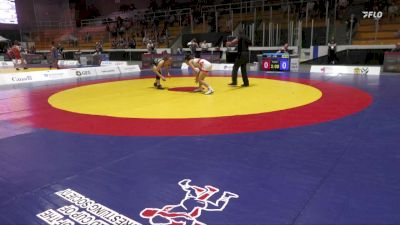 53kg Cons. Round 2 - Emma Tritton, Tritton Performance WC vs Mia Dufresne, Sudbury Golden Eagles