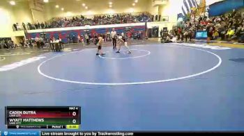 138 lbs Cons. Round 2 - Caden Dutra, Lake City vs Wyatt Matthews, Lake City