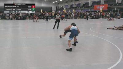 113 lbs Cons. Rd Of 16 - Sebastian Clark, 3F Wrestling vs Kiernan Dunlay, Mission Athletics