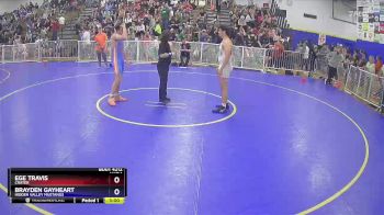 215 lbs Cons. Round 4 - Ege Travis, Crater vs Brayden Gayheart, Hidden Valley Mustangs