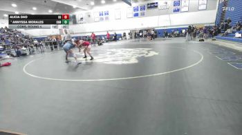 100 lbs Cons. Round 4 - Alicia Dao, Garden Grove vs Annyssa Morales, Camarillo