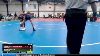 157 lbs Cons. Semi - Ryan Steffen, Upper Iowa vs David Hollingsworth, Wartburg