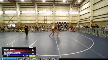 180 lbs Round 3 (4 Team) - MARIA AIONO, Nevada 1 vs Macee Ercanbrack, Utah 2