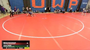 174 lbs Quarterfinal - Bryce Buchanan, Wisconsin-Stevens Point vs Ryan Riser, Wisconsin-Whitewater