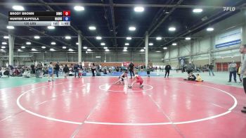 120 lbs Rr Rnd 7 - Brody Brown, South Hills Wrestling Academy - BK8 vs Hunter Kapitula, Mat Assassins - BK8