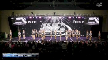 Cheer Magic All Stars - Illusion [2026 L2 Junior - Flex - D2 - Medium Day 1] 2026 The U.S. Finals Worcester