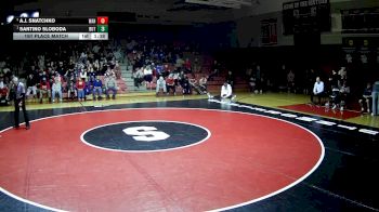 133 lbs 1st Place Match - Santino Sloboda, Butler vs A.J. Snatchko, West Allegheny Hs