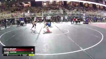 135 lbs Champ. Round 1 - Isabel Santos, Western vs Keyla DeLeon, Freedom (Orlando)