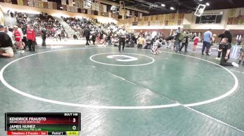 50/55 Cons. Semi - James Nunez, Team Temecula /Pin Club vs Kendrick Frausto, Rough House Wrestling
