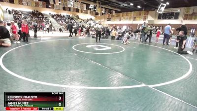 50/55 Cons. Semi - James Nunez, Team Temecula /Pin Club vs Kendrick Frausto, Rough House Wrestling