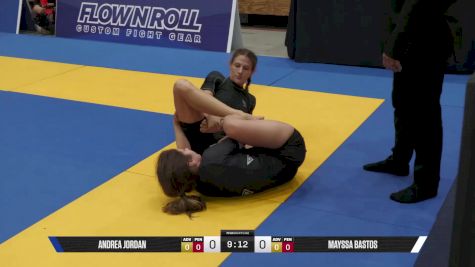 Mayssa Bastos vs Andrea Jordan 2025 Pan IBJJF Jiu-Jitsu No-Gi Championship