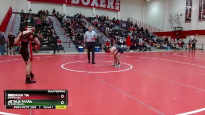 141 lbs Round 2 - Christopher Guizar, Simpson (Calif.) vs Warren Cook, Vikings