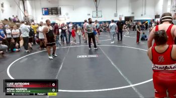 Round 3 - Noah Warren, Rock Hill Wrestling Club vs Luke Antidormi, Carolina Reapers