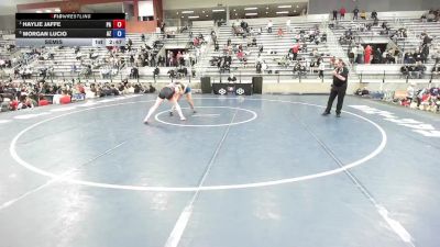 U20 Women - 62 lbs Semis - Haylie Jaffe, PA vs Morgan Lucio, AZ