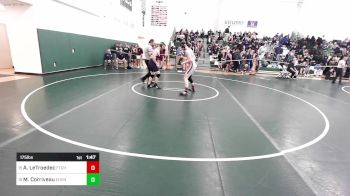 175 lbs Round Of 32 - Alex LeTroedec, Fitch vs Matthew Corriveau, East Haven