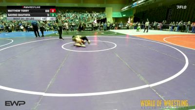 89 lbs Round Of 16 - Matthew Terry, Idaho Gold vs Gavino Bautista, Team Aggression