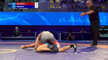 74 kg 1/8 Final - Anton Suchkov, Individual Neutral Athletes vs Ryunosuke Kamiya, Japan
