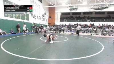 132 lbs 3rd Place Match - Nathan Boquete, Paramount vs Tripp Saire, Huntington Beach
