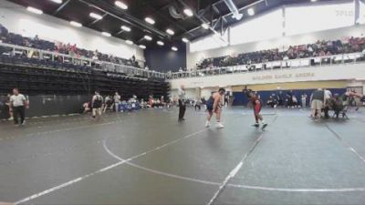285 lbs Cons. Round 2 - Diego Nuno, UNATTACHED vs Nasir-Eshay Hunt, Sacramento City College