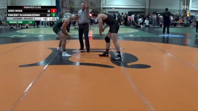 184 lbs Champ. Round 1 - Vincent Scaramuzzino, Lake Erie College vs Josh Ross, Ashland University