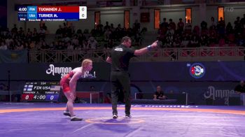 46 kg Final 3-5 - Jessica Tuominen, Finland vs Morgan Turner, United States