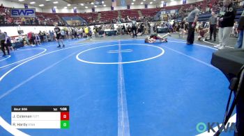 80 lbs Rr Rnd 1 - Jasper Coleman, Tuttle Elite Wrestling Club vs Rhett Hardy, Standfast