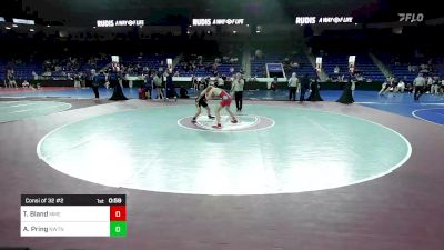 113 lbs Consi Of 32 #2 - Tavin Bland, Manchester Memorial vs Anders Pring, Newton North