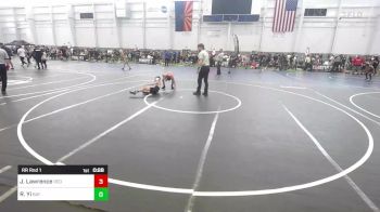 78 lbs Rr Rnd 1 - Julian Lawrence, Red Wave WC vs Renzhi Yi, Bay Area Dragons WC